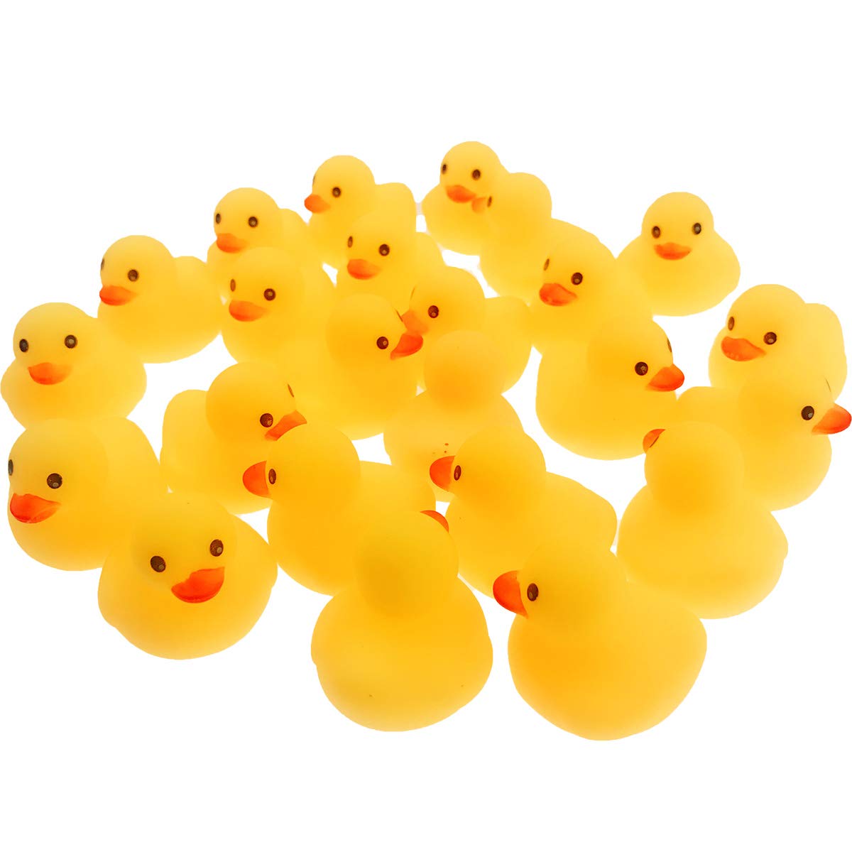 Wankko Mini Yellow Rubber Bath Ducks for Child 24pcs