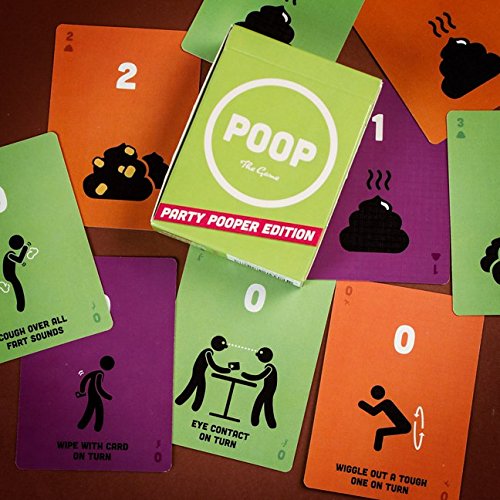 Breaking Games Poop The Game Party Pooper Edition Card Game, Ages 6+