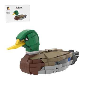 StrucToys Mallard Building Bricks Kits, Bird Building Blocks Set (301PCS)