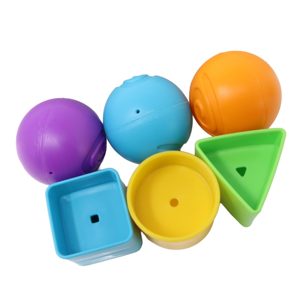 Replacement Parts for Fisher-Price Laugh and Learn Smart Stages Crawl Around Car - DJD10~3 Balls and 3 Shapes ~ Also Works with Models GFM96 and CDC78