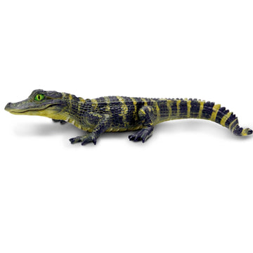Safari Ltd. Alligator Baby Figurine - Detailed and Lifelike 4.5" Toy Figure - Fun and Educational for Boys, Girls & Kids Ages 3+