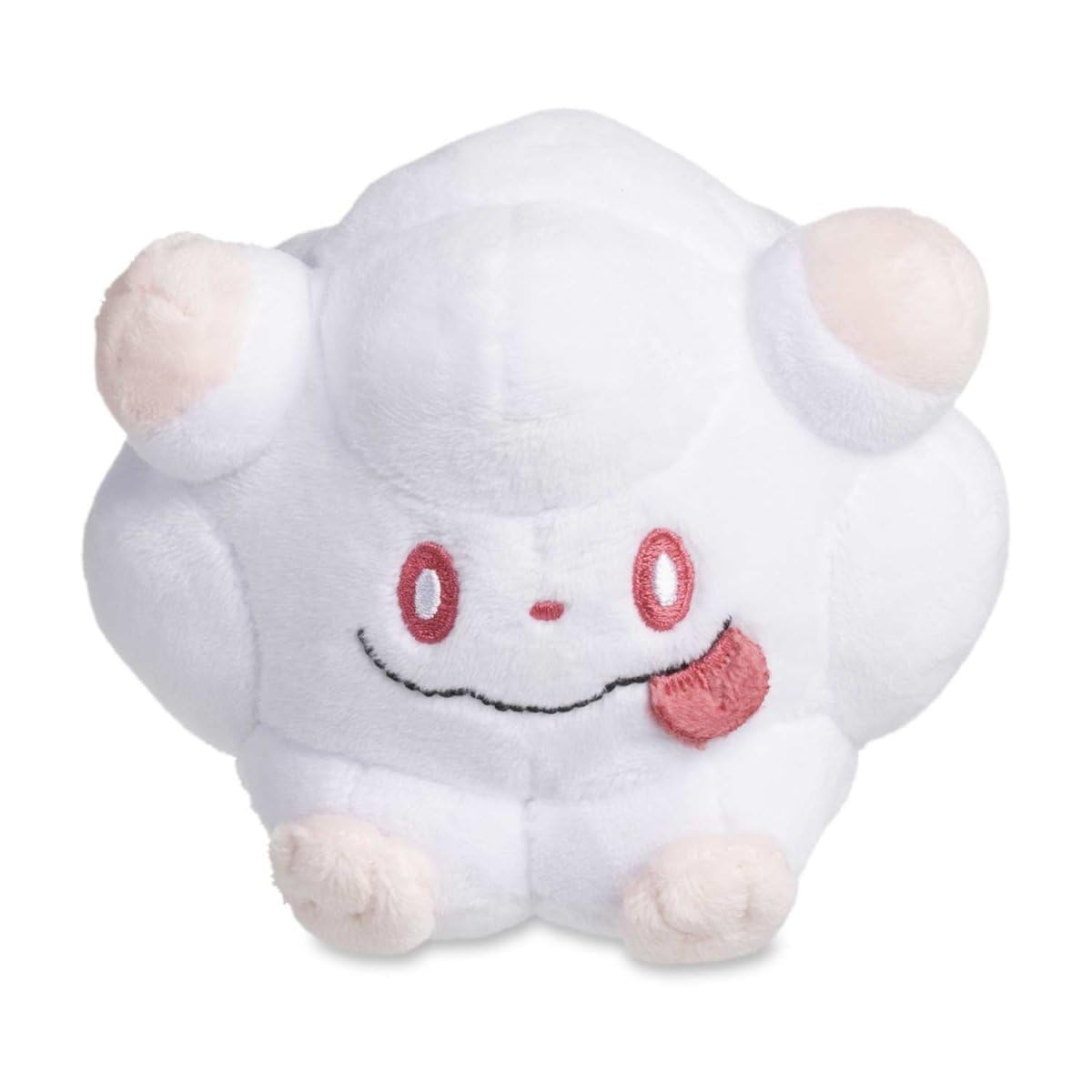 Pokémon Center: Swirlix Sitting Cuties Plush, 4 Inch