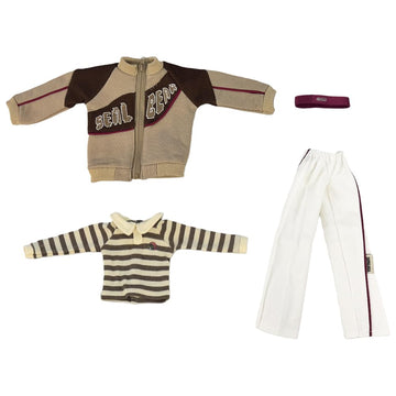 niannyyhouse BJD Doll Clothes for 1/4 Ball Jointed Dolls, Headwear, Coat, Sweater, Pants, Action Figure Dress Up Accessories
