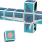 Geomag Magicube Sea Animals - 8 Cubes - Magnetic Building Set