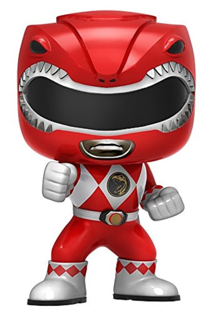 Funko POP Television: Power Rangers Action Figure, Red