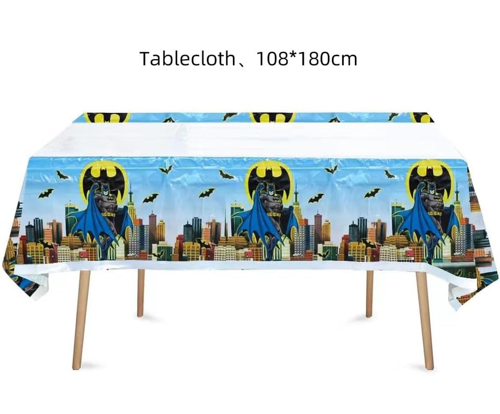 2pcs Birthday Party Tablecloth Table Cover, Birthday Supplies Decorations (70'' x 42'') (2)