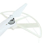 CamDesign 4PC Snap-on Removable Drone Blade Guards Protector Compatible with DJI Phantom 3 Propeller Guard Sheild