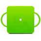 11.5" Gym Class Super Scooters Sliding Board with Non-Skid Casters and Safety Handles by K-Roo Sports (Green)