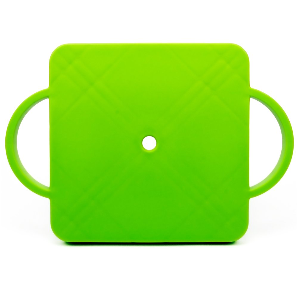 11.5" Gym Class Super Scooters Sliding Board with Non-Skid Casters and Safety Handles by K-Roo Sports (Green)