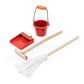 Odoria 1/12 Miniature Mop Bucket Cleaning Tools Dollhouse Decoration Accessories