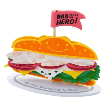 Father’s Day Dad You’re My Hero Sandwich Craft Kit, Makes 12