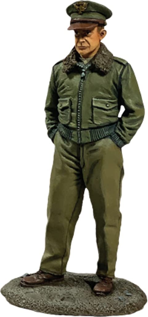W. Britain Museum Collection 10116 U.S. General Dwight D. Eisenhower 1:30 Scale Metal