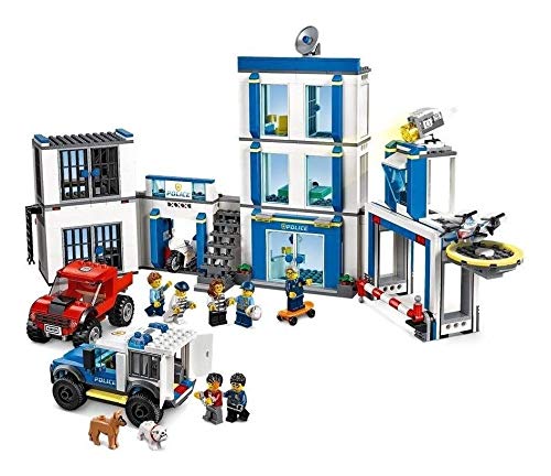 LEGO City Police Station 60246 Police Toy, Fun Building Set for Kids (743 Pieces)