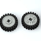 City Car Wheels Tires Axles Kits Set, 70pcs Vehicle Truck Parts Classic Pieces Accessories, Bulk Bricks Sets Construction Toys, Compatible with Lego