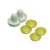Gold Standard Games Air Hockey Table Pucks & Paddles Accessories Set (Includes 2 Commercial Grade Goalies and 4 Heavy Pucks)