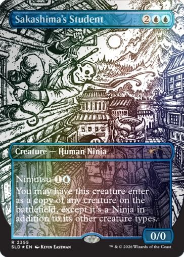 Magic: The Gathering Secret Lair Featuring: Kevin Eastman (Inks) Foil Edition