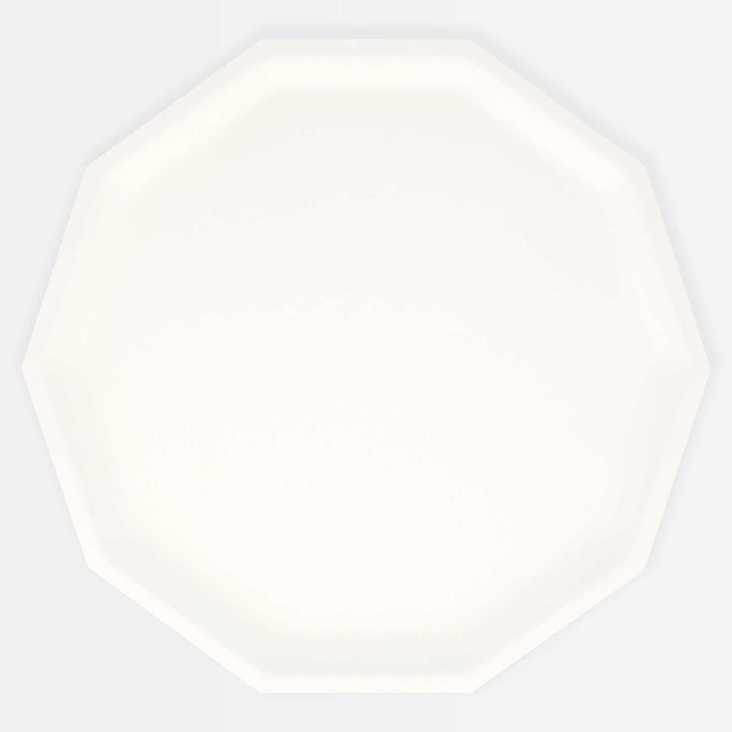 Meri Meri Decagon Compostable Party Plates, Pack of 8 Plates for Parties and Occasions, Single Use, Compostable/Disposable