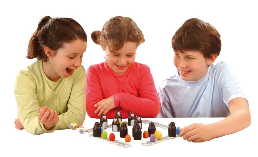 Blue Orange Pengoloo, Wood - Tabletop Strategy and Memory Game for Kids Family Preschool, Ages 4+, Award Winning