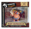 5-Minute Dungeon: Baby Barbarian Figurine and New Content Card Pack