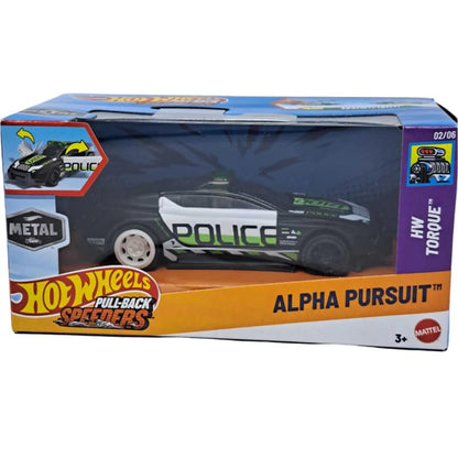 Hot Wheels Pull-Back Speeders Alpha Pursuit