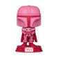 Funko Star Wars POP | Valentine's Edition Mandalorian with Grogu