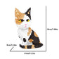 ISeeSee Mini Cat Building Blocks Pet Building Toy Bricks Micro Mini Blocks 3D Puzzle Building Blocks Set Toys Gifts for Kids or Adult (Cat Colorfull