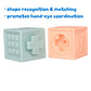 Litand Soft Stacking Blocks for Baby - Sensory Montessori Toys Toddler Activities - Gifts for Boy Girl 6 9 12 18 Months 1 2 3 Year Old Birthday