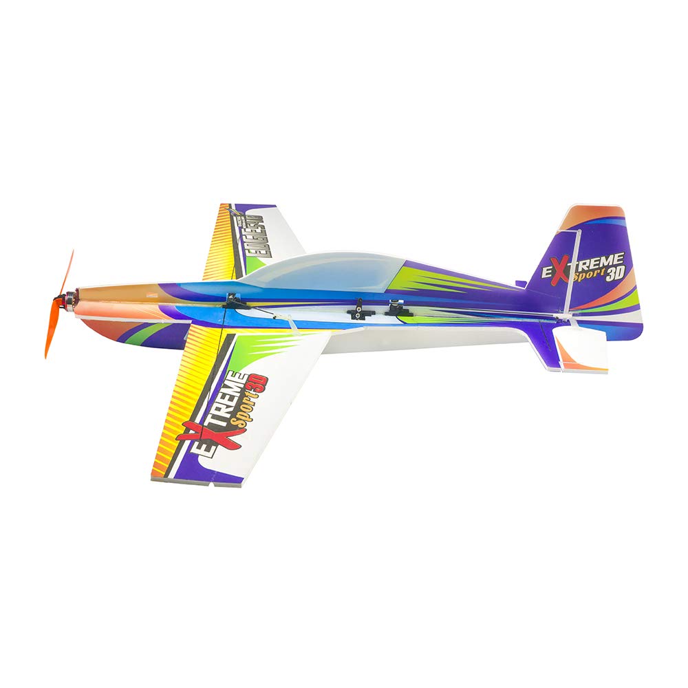 Viloga RC Plane Kit PP Foam Airplane, 710mm Wingspan Xtreme Sports Airplane Model Kit to Build, DIY 3D Aerobatic Airplane for Adults Outdoor Fly (KIT