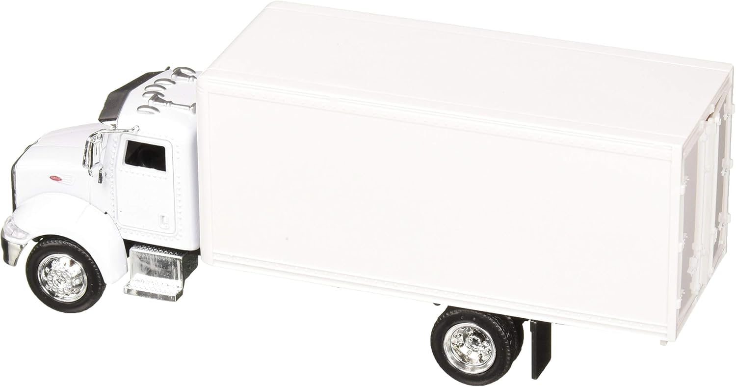 New-Ray 15803D 1: 43 Utility Peterbilt 335 Box Truck White