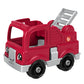 Replacement Part for Fisher-Price Little People Preschool Firestation Playset HPX85 - Replacement Red and Gray Fire Truck