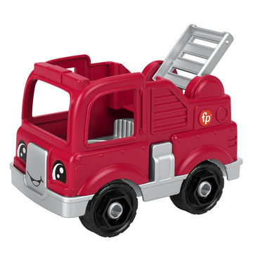 Replacement Part for Fisher-Price Little People Preschool Firestation Playset HPX85 - Replacement Red and Gray Fire Truck