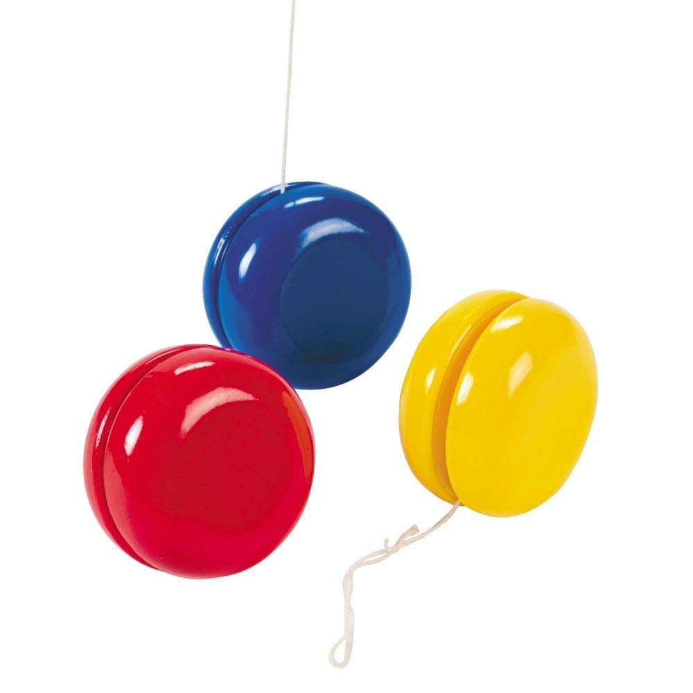 Fun Express - Plastic Yo-Yo Assortment - Value Toys - 24 Pieces