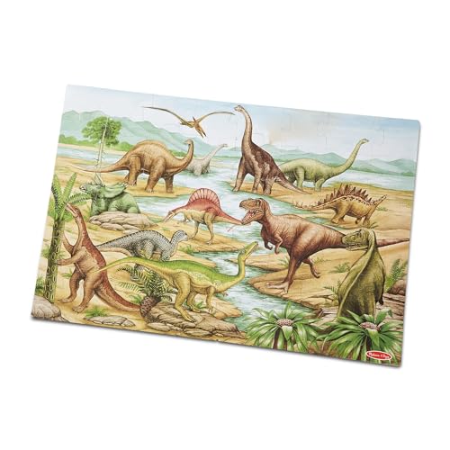 Floor Puzzle Dinosaurs Toys & Games Puzzles Lci421 Melissa & Doug