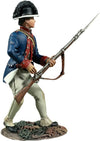 W. Britain American Revolution 16119 Wayne's Legion Infantryman advancing Loading 1794 1:30 Scale Metal