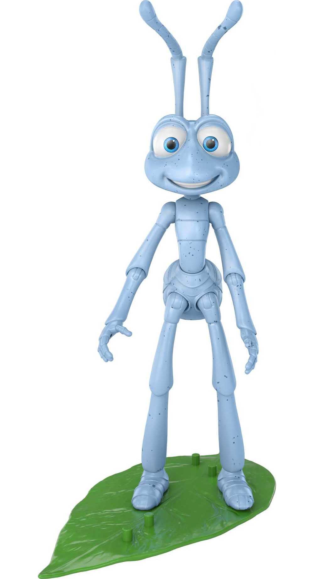 Mattel Disney and Pixar Featured Favorites Flik & Dot A Bug's Life Collectable Figures with Accessories, Highly Posable with Authentic Look,