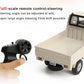 Wodoochey WPL D12Mini Kei Truck RC Car 1/16 2.4Ghz Remote Control Rock Crawler Off Road Truck with Brushed Motor, LED Headlights, Middle Engine Rear