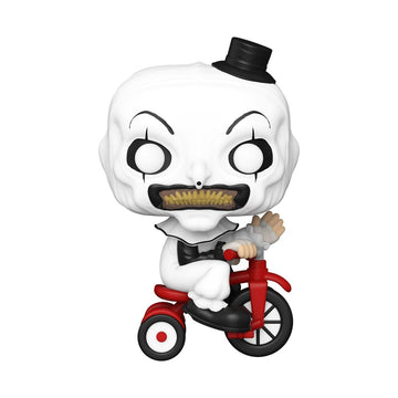 Funko POP! Movies: Terrifier - Art the Clown with Bike - Collectable Vinyl Figure - Gift Idea - Official Merchandise - for Kids & Adults - Horror Fans