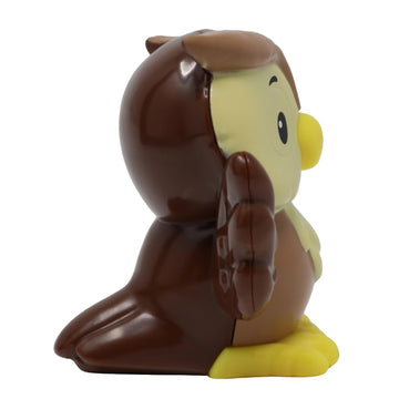 Fisher-Price Replacement Part for Collectible Little People Alphabet Fun Zoo Safari Farm Playset JGR92 - Replacement Letter O Brown and Yellow Owl