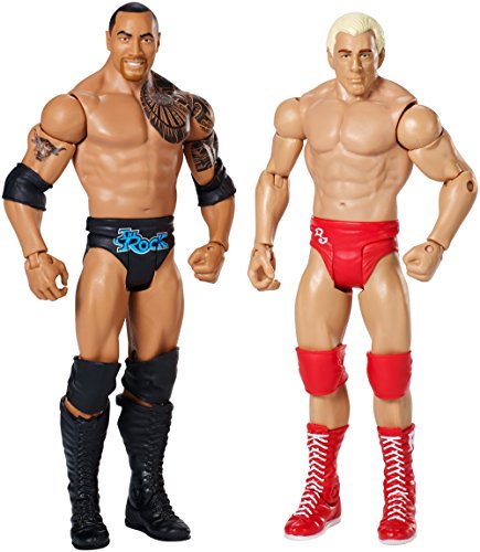 WWE Wrestlemania 32 Ric Flair and The Rock Figure (2 Pack)