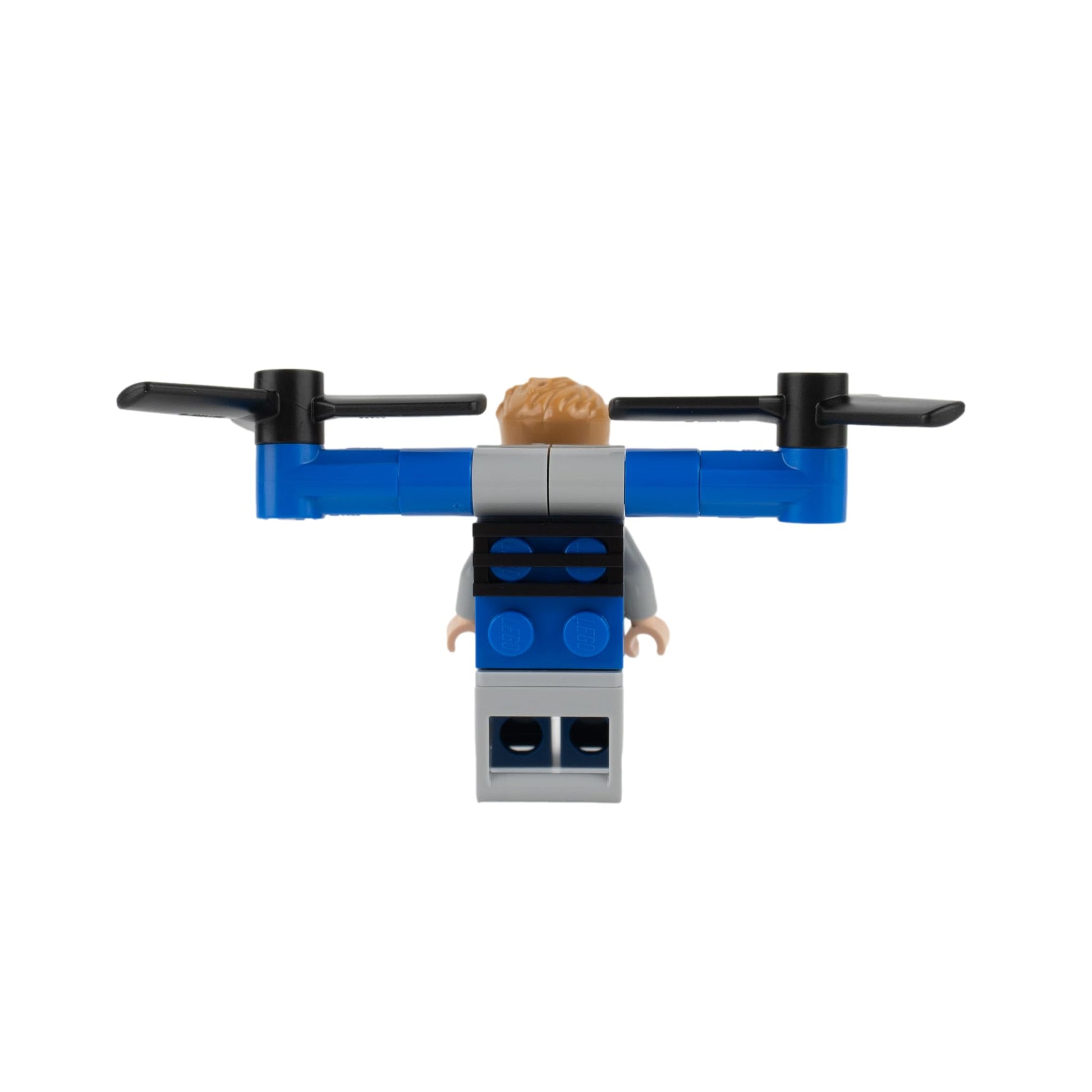 LEGO Jurassic World: Owen Grady Minifigure with Jetpack and Baby Raptor