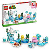 Lego Super Mario Fliprus Snow Adventure Expansion Set 71417, Toy for Kids to Combine with Starter Course, with Freezie and Baby Penguin Figures,