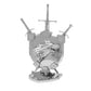 Metal Earth Game of Thrones House Stark Sigil | 3D Metal Model Kit | No Glue Needed | Ages 14+ | Detailed Etched Steel Sheets | Collectible Enthusiast