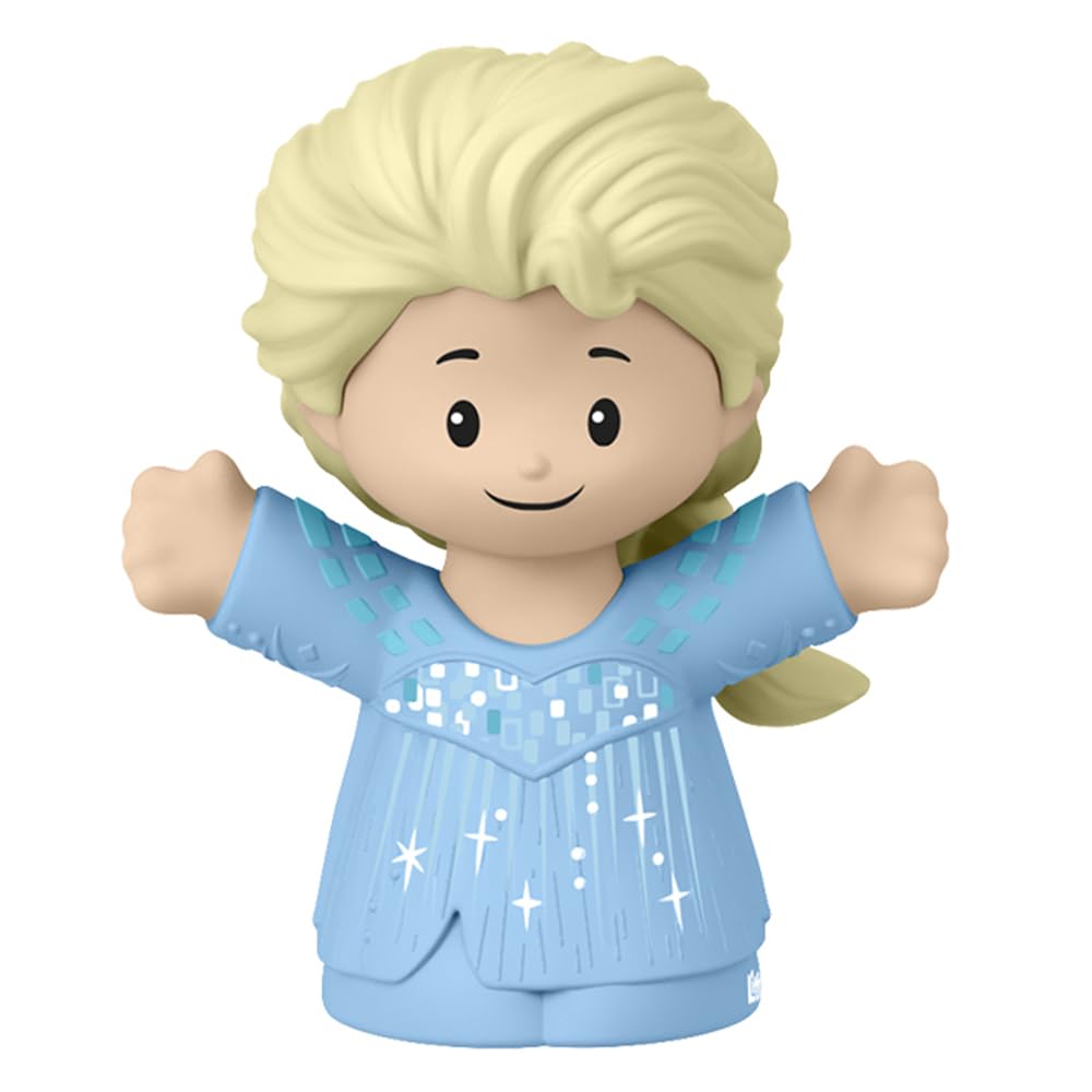 Replacement Part for Fisher-Price Little-People Carry Along Castle Case Playset - HMX76 ~ Replacement Princess Elsa Figure ~ Inspired by Disney Frozen