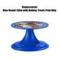 Replacement Part for Fisher-Price Little People Playset - HMK85 ~ Blue Round Table with Holiday Treats Print ~ Inspired by Barbie Doll ~ Works Great
