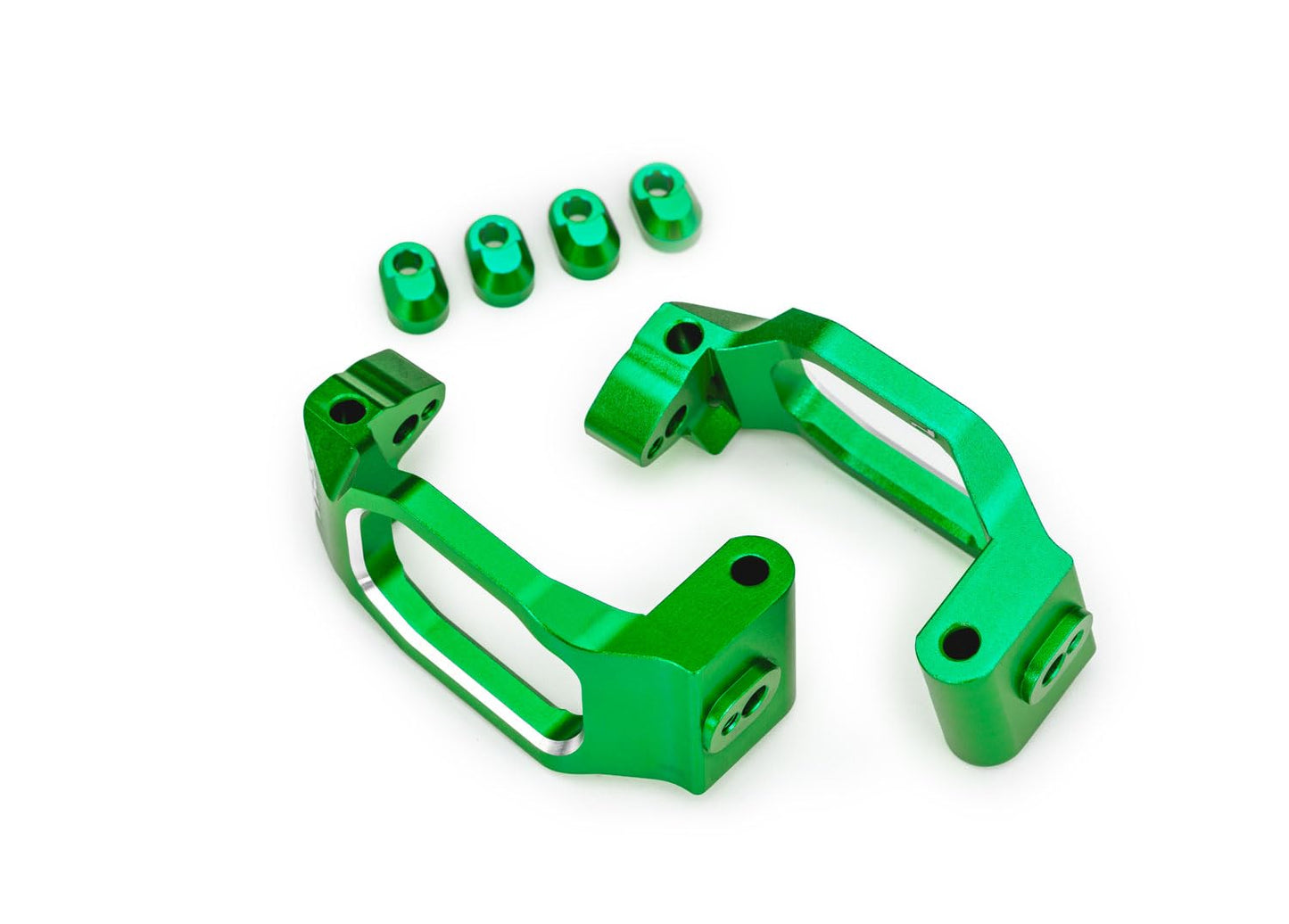 Traxxas Caster Blocks Alum GRN