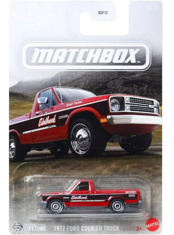 Matchbox 1977 Ford Courier Truck [Red] 3/5, 1:64 Scale Diecast Toy Vehicle