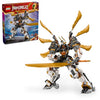 LEGO NINJAGO Cole’s Titan Dragon Mech Adventure Toy for Boys and Girls, Ninja Toys, Playset with 1 Ninja Minifigure, NINJAGO Mech with Dragon Wings,