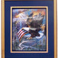 American Pride - Eagle and Flag - Paper Tole 3D Decoupage Craft Kit Size 8x10 inches 18988 (The Additional Pictures Show Examples of This Craft Kit