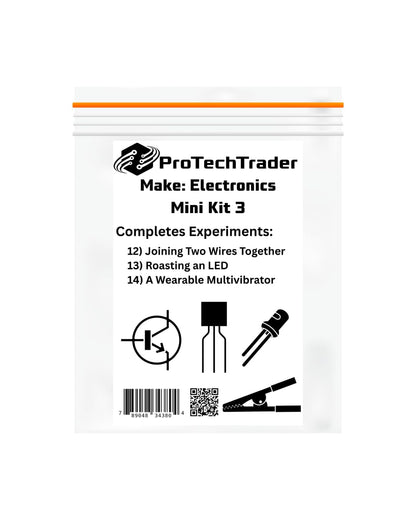 Make Electronics 3rd Edition Mini Kit 3 Component Pack Beginner Advanced