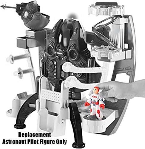 Imaginext Replacement Parts Playset ~ Fisher-Price Alpha Explorer | BFR72 ~ Replacement Space Action Figure Astronaut Pilot